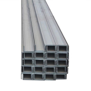 S355JR Galvanizli Çelik Kanal 100mm S355J2 Sıcak Haddelenmiş Çelik U Kanalı