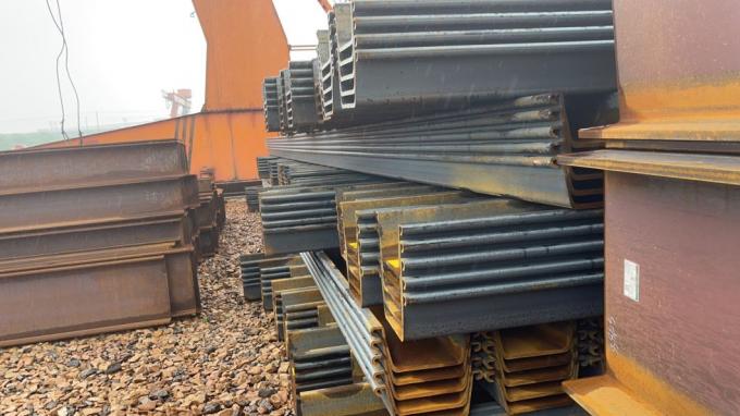 600mm Soğuk Şekillendirilmiş Sac Kazık ASTM A36 5